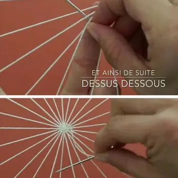 

Kids Round Knitting Loom Board Kit Craft Knitter Handheld Weaving Tool Set R7RB