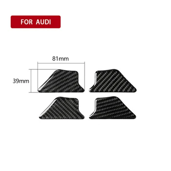 

Decoration Door Handle Trim Cover Accessory Replacement Carbon Fiber Car