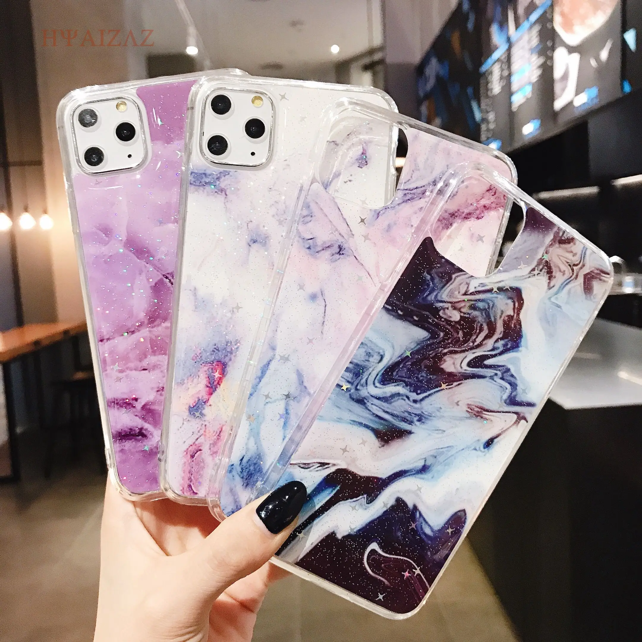 Мраморный чехол для iPhone 11 6 6s 7 8 Plus гибкий мягкий защитный из ТПУ Pro X Xr Xs Max чехлы