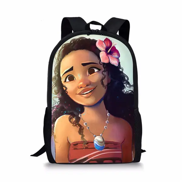 HaoYun модный детский рюкзак Vaiana Moana, школьные сумки принцессы для студентов,, дизайнерская сумка для книг Mochila, Женская дорожная сумка - Цвет: CDWX2755C