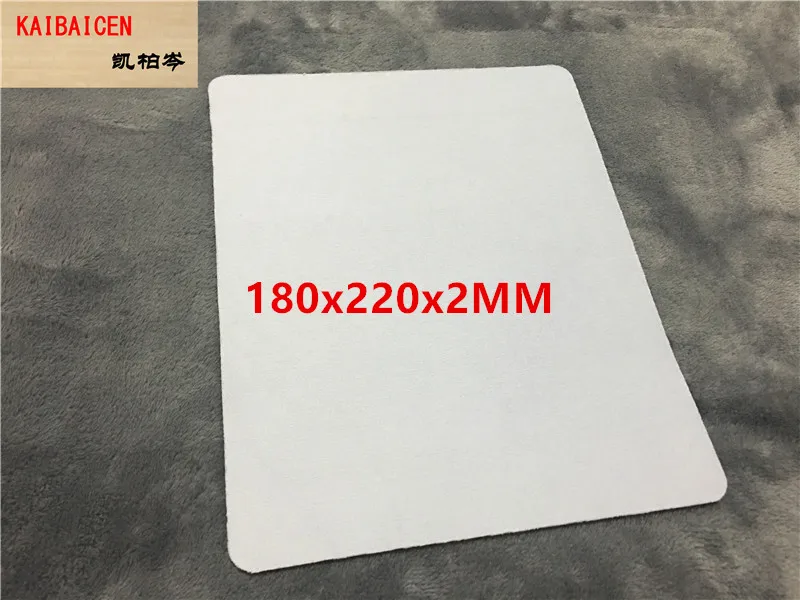 10pcs/lot Blank Sublimation mouse pads Round heart Square large Mat Pad for Transfer Heat Press Printing Crafts 