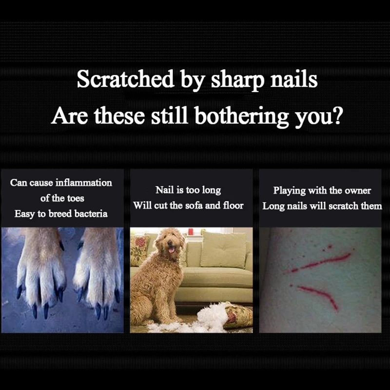 Dog Nail Grinder-перезаряжаемый триммер для ногтей для домашних животных, мягкий безболезненный триммер для стрижки лап и сглаживания для маленьких, средних и больших собак