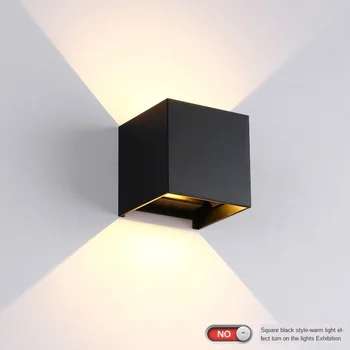 

Led Square Waterproof Outdoor Wall Light