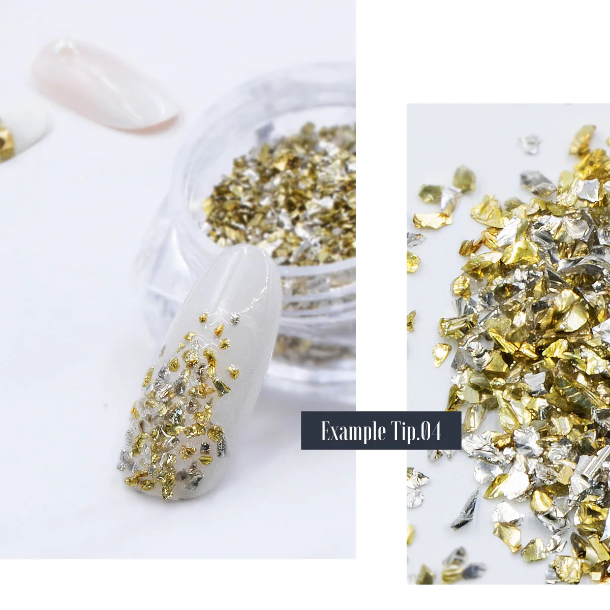 Rhinestone Silver Edible Glitter, 25g Jar | Fancy Sprinkles