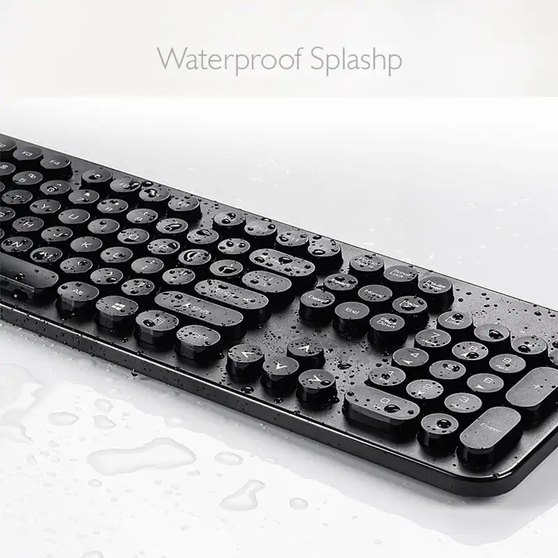 2 4g Round Keycap Keyboard Wireless Mouse Silent Keyboard Gaming Mouse For Macbook Pro Ergonomic Computer Keyboard And Mouse Keyboard Mouse Combos Aliexpress