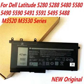 

11.4V 42Wh 3DDDG Laptop Battery For Dell Latitude 5280 5288 5480 5580 5490 5590 5491 5591 5495 5488 M3520 M3530 Series