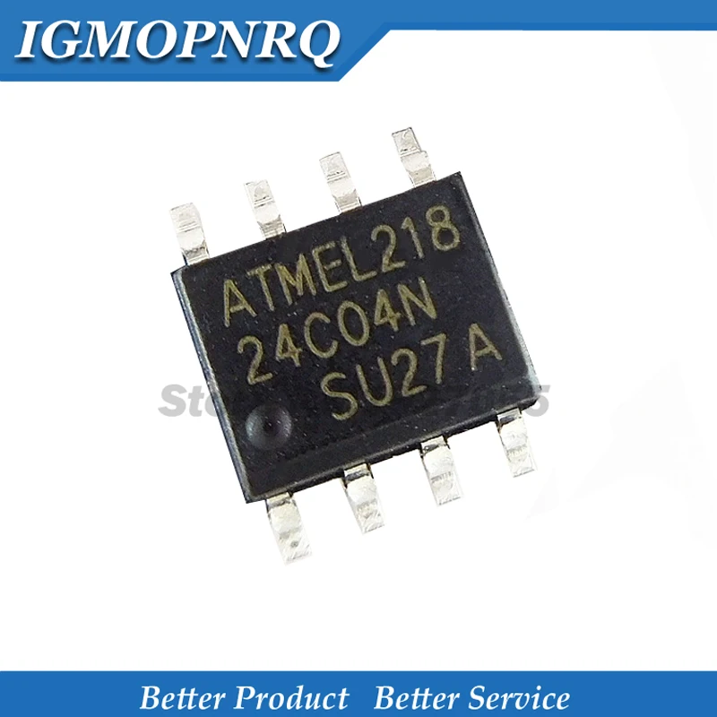 20 шт. чип AT24C04 серия памяти 24C04 SOP 8 новинка оригинал|memory chip|chip memory |