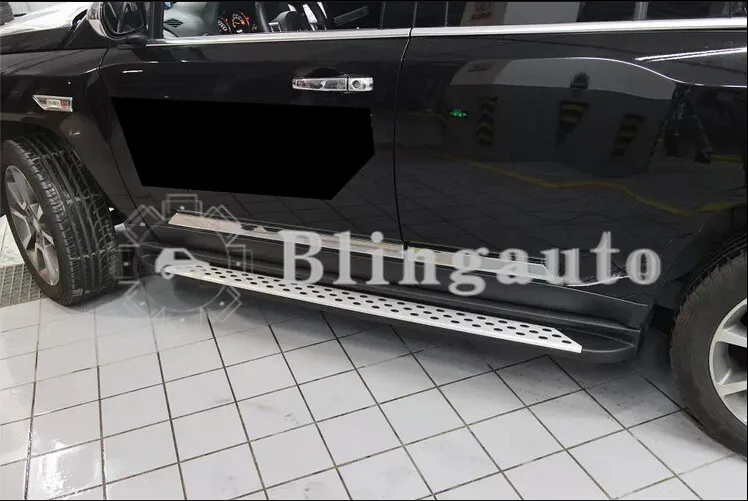 Подходит для Jeep Grand Cherokee 2011- 2 шт. Левая Правая Беговая доска боковые шаги nerf бар Автомобильная педаль боковые лестницы