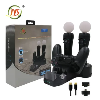 

USB LED Charging Dock Station Holder for Dual for Playstation 4 PS4 Games Controller with USB Cable