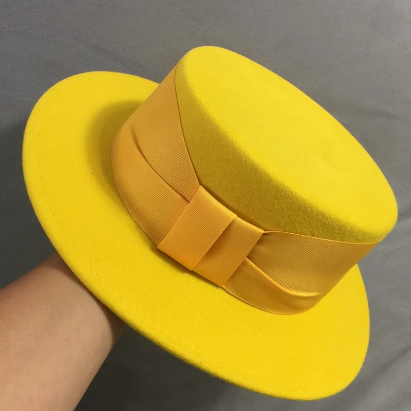 Topi Bulu Kempa Kuning Mode Baru Topi 