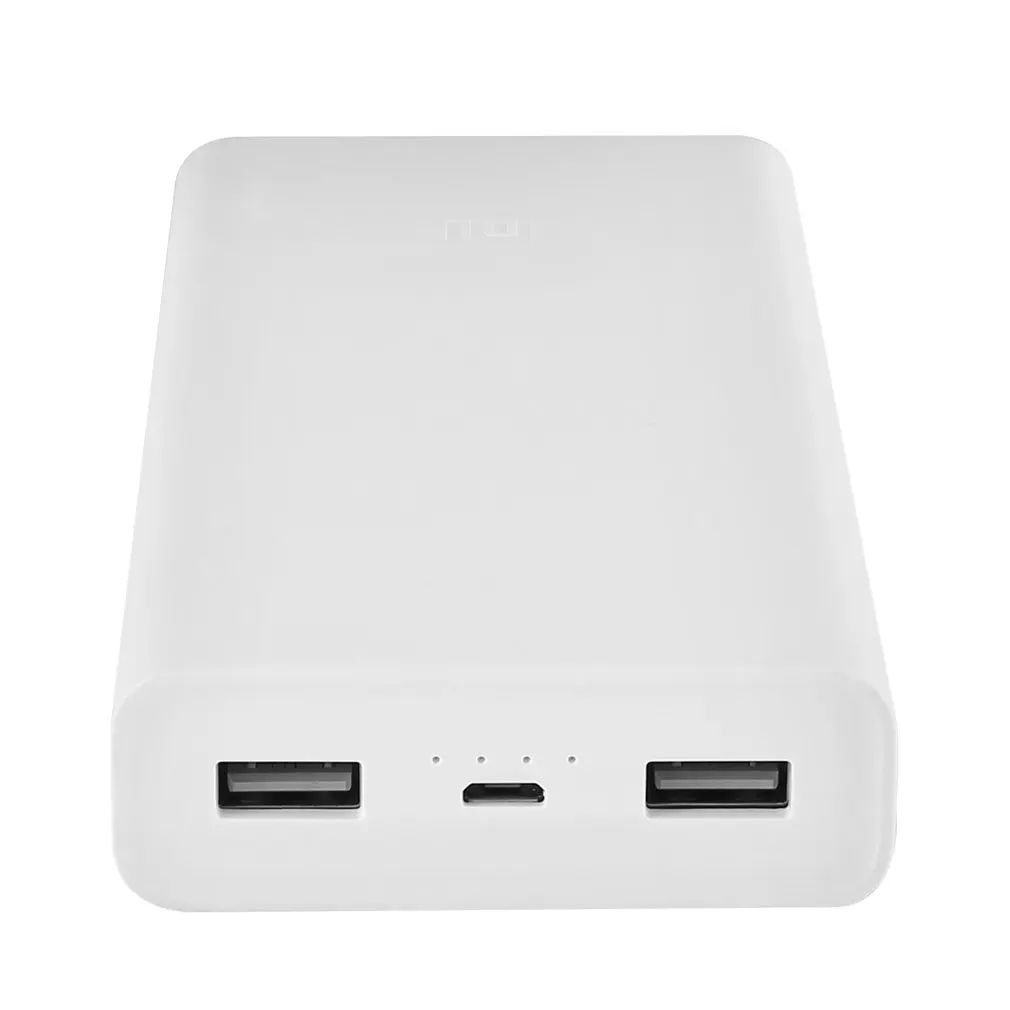 Xiao mi power Bank 20000 мАч 2C портативное зарядное устройство Поддержка QC3.0 Dual USB mi внешний аккумулятор 20000 для смартфонов