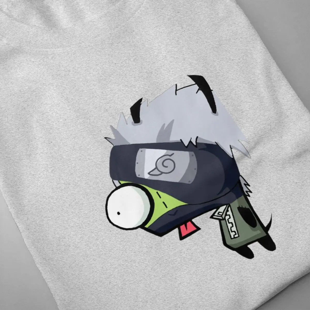 2019 funny tee cute Cosplay Naruto By Invader ZIM t shirts men cotton tops cool t shirt summer Men's Short Sleeve T-shirt
