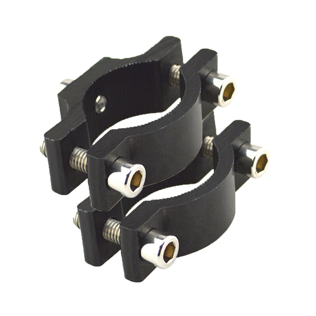 Bike Motorcycle Headlight Spotlight Mount Holder Handlebar Fixed Clamp Bracket Clip M5/M6 Screw Front Light Fixed Tool headlight holder