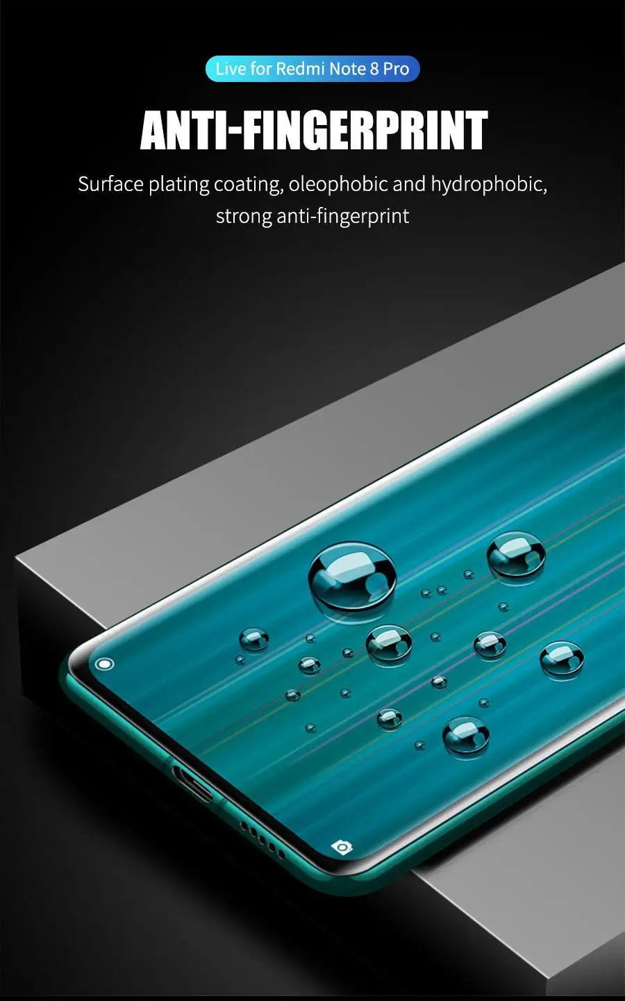 Защитная пленка для экрана KEYSION 9D для Redmi Note 8 8 Pro, полное покрытие, защитное закаленное стекло для Xiaomi Redmi Note 8 Pro Note 8
