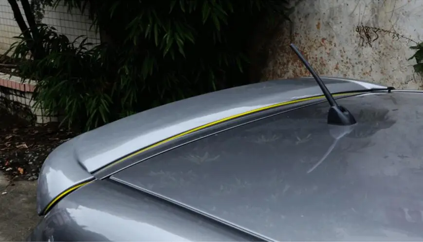 Абс краска для автомобиля заднего крыла багажник выступ Спойлеры Подходит Nissan