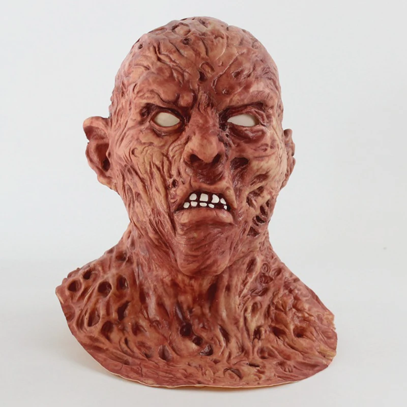 Freddy Krueger Фредди Крюгер маска Хэллоуин Косплэй Декор "Ужасы" реквизит страшные маскарадные маски для страшные игрушки аксессуары для украшения дома - Цвет: Freddy Krueger