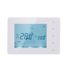 Thermostat Беспроводной термостат беспроводной контроллер-концентратор 8 подкамерный клапан ЖК-коробка показывает 8 каналов концентратор для газового котла отопления - Цвет: Thermostat