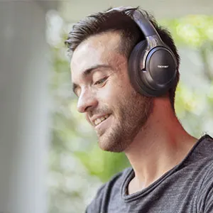 TeckNet, активные Беспроводные наушники с шумоподавлением, Bluetooth 5,0, складные, 16 H, время воспроизведения, Hi-Fi, глубокий бас, Bluetooth гарнитура
