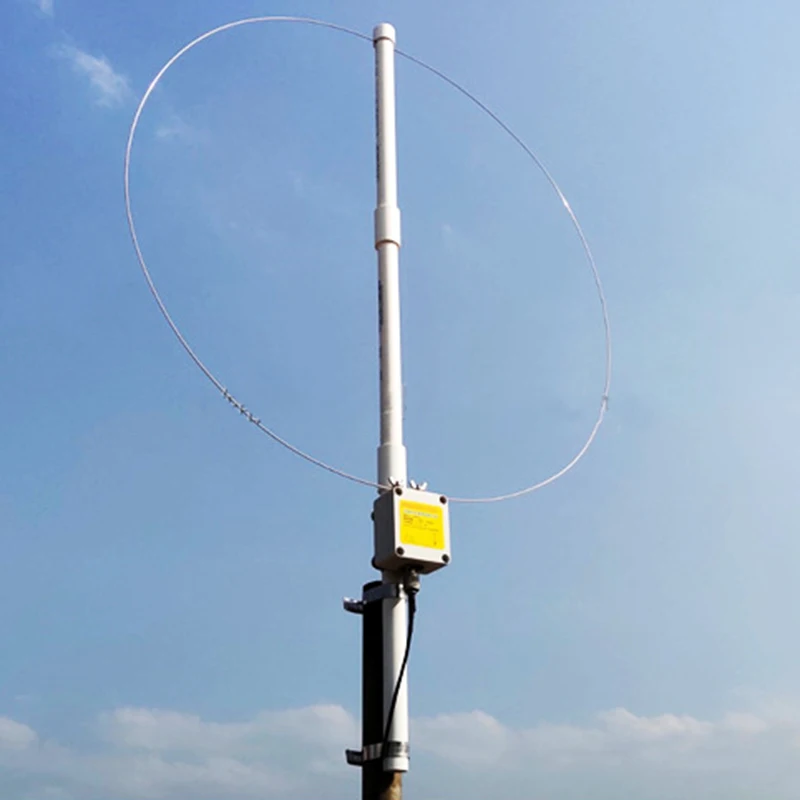 2021 new version K180WLA 0.1M-180MHz Active Loop Broadband with Receiving Antenna Kit For SDR Radio K-180