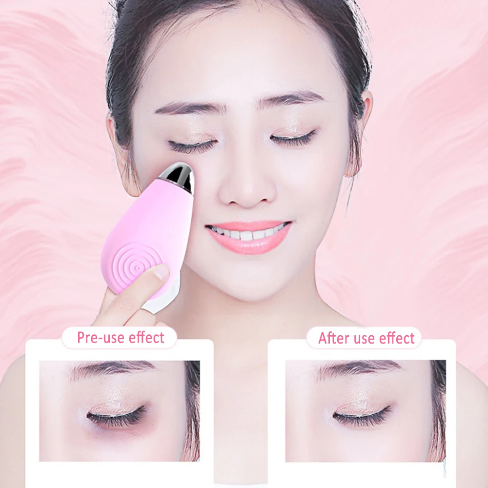 Силиконовый Очищающий Инструмент Электрический мини массажер для чистки лица щетка стиральная машина для лица красота для глаз и лица USB зарядное устройство