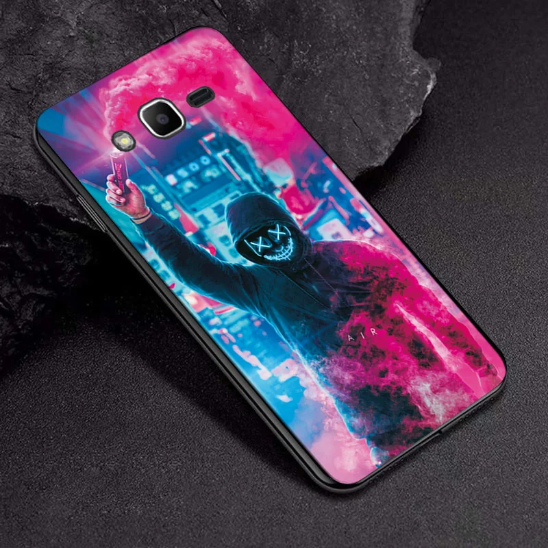 Для samsung Galaxy J7 Neo чехол J2 J5 J7 Prime Black TPU с изображением Мстителей для samsung J5 J6 J3 чехол Крышка J4 J6 чехол - Цвет: TPUBLK650
