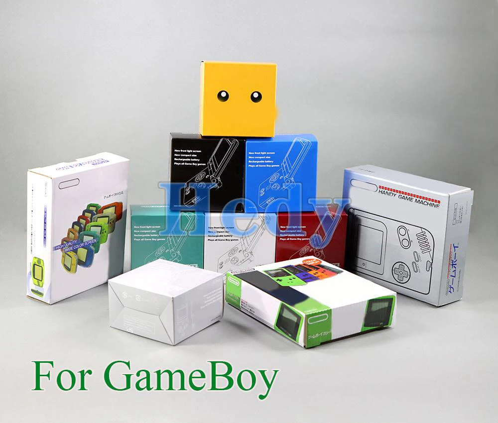 1 шт. для игровой консоли GBA/GBC/GBA SP/GB DMG новая упаковочная коробка картонная Gameboy