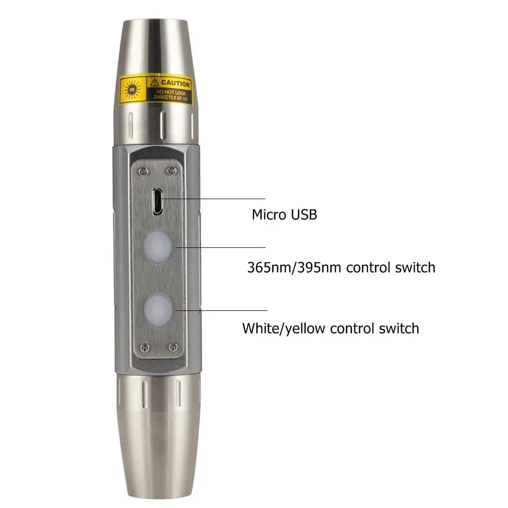 AloneFire SV340 светодиодный фонарь для идентификации нефритовый usb Перезаряжаемый