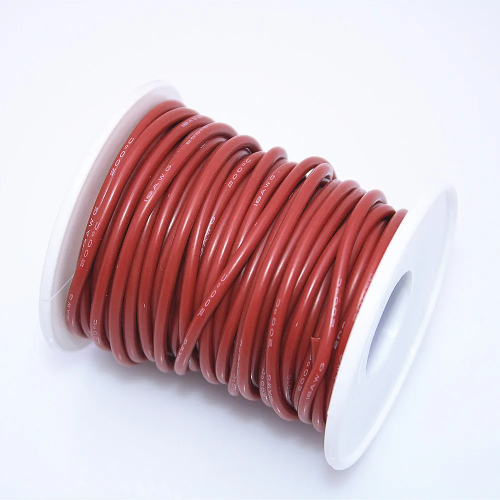 Бесплатная Доставка 10 метров высокого качества силиконовый провод и кабель для