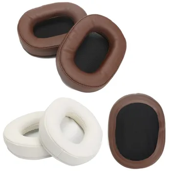 

White Brown Pair Soft Foam Earpad Replacement Ear Pads For Audio Technica ATH-M50X M20 M30 M40 M50 SX1 Headphones