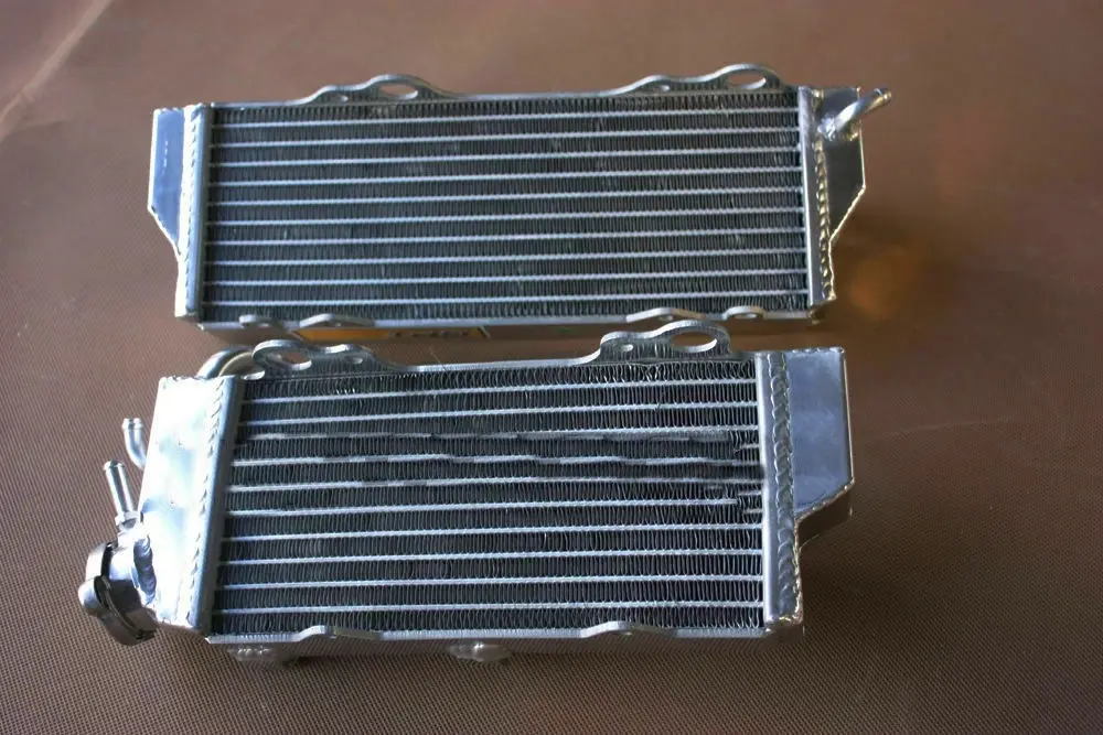 NEW Aluminum Radiator For HM CRM F125X DERAPAGE RR 4T 2010- F 125 X 11 12 13 14 15 16 17