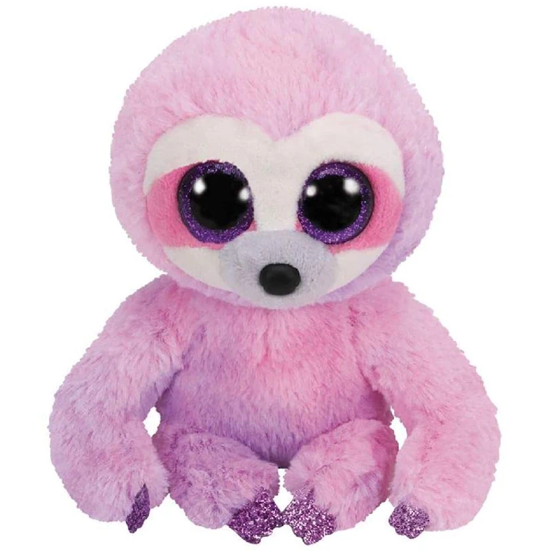 Ty Beanie Babies 15 см мечтательный пурпурный плюшевый Ленивец Мягкие игрушки с