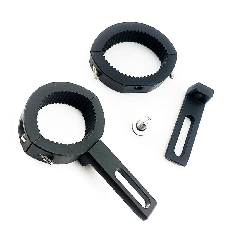 Motorcycle LED Headlight Bracket Mounting Driving Hunting Fog Light Clamps Holder lamp For 38mm-55mm Tube Fork | Автомобили и
