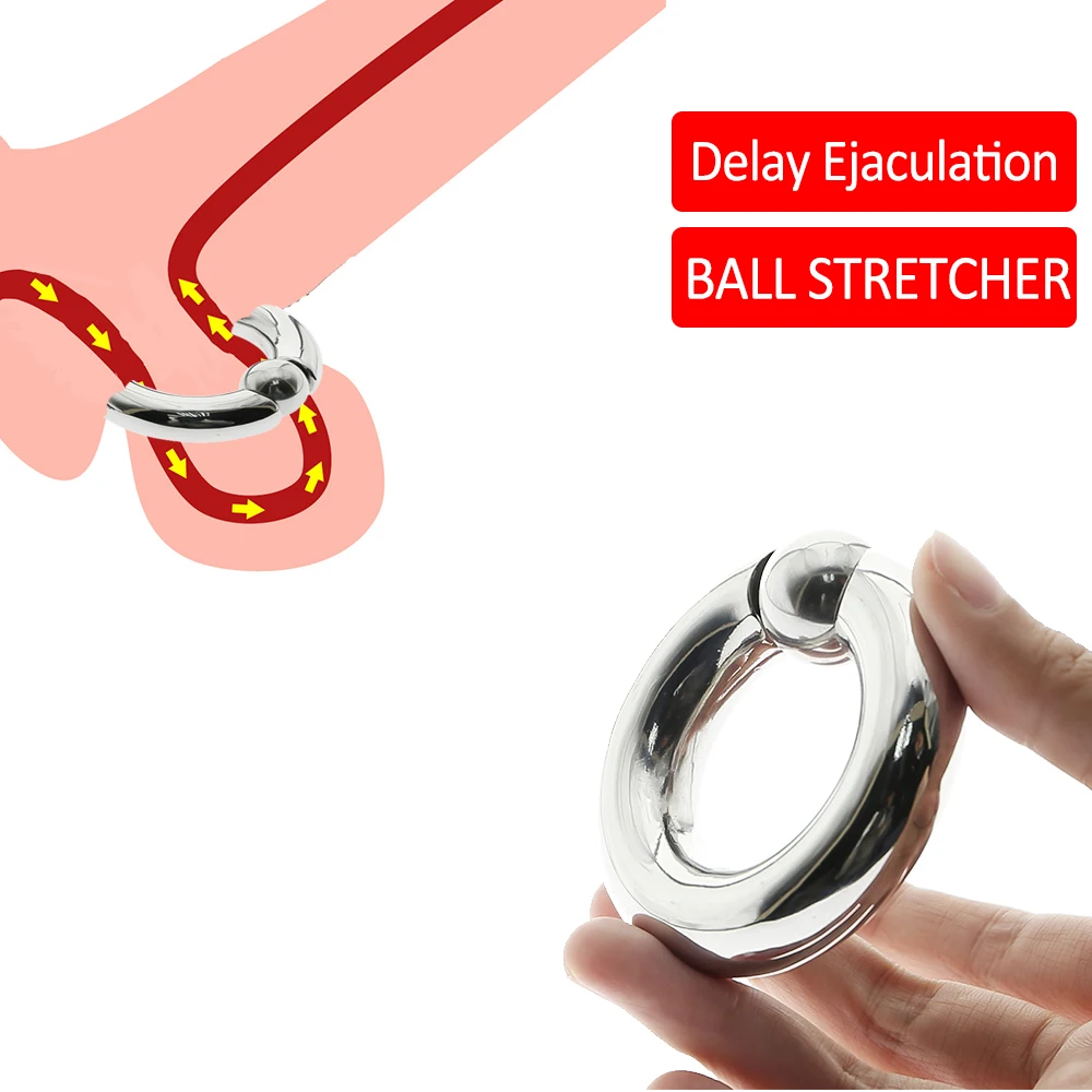 280g Heavy Weight Ball Stretcher Scrotum Pendant Reduce Glans Sensitivity Cock Penis Ring Lock Bdsm Delay Ejaculation Sex Toys Penis Rings Aliexpress