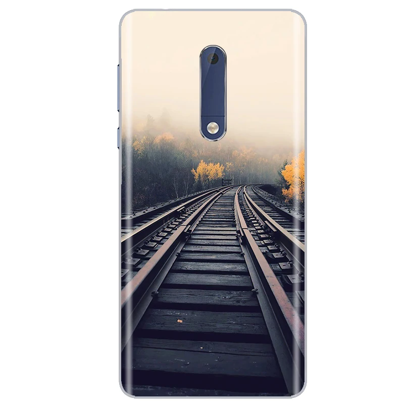 For Nokia 5 Case Soft TPU Silicone Phone Case For Nokia 5 Nokia5 Case TA-1053 TA-1024 TA-1044 TA-1027 Soft Back Cover Bumper Bag flip phone case