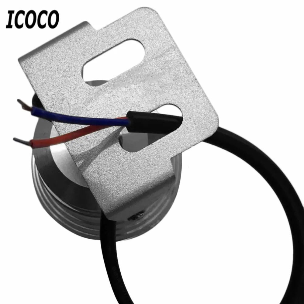 ICOCO 10 Вт подводный светодиодный прожектор для мытья бассейна водонепроницаемый светильник 12 В Уличный супер яркий светильник для аквариума