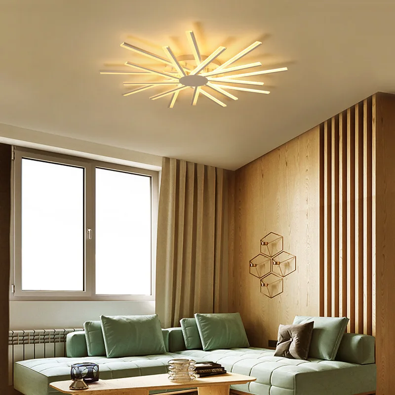 

Nordic Simple Diamond Metal Led Ceiling Lights Acrylic Living Room Dimmable Led Ceiling Lamp Bedroom Led Ceiling Light Fixtures