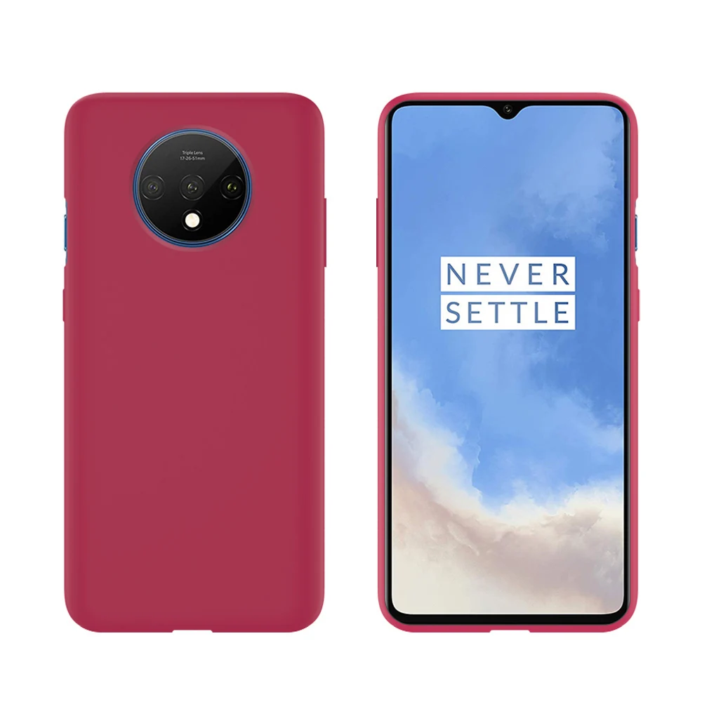 Для Oneplus 7T чехол для OnePlus 6t 6 мягкий жидкий силиконовый чехол для Oneplus 7 7T Pro ультратонкий противоударный полный защитный чехол