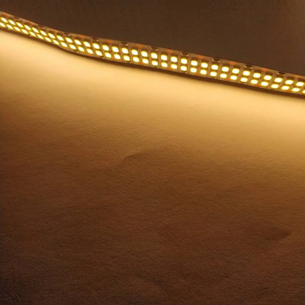 ICOCO 5 метров супер яркий 480 Led/M 2400 Led/5 м 2835 теплый белый/холодный белый 12 В двухрядная гибкая светодиодная лента Прямая поставка