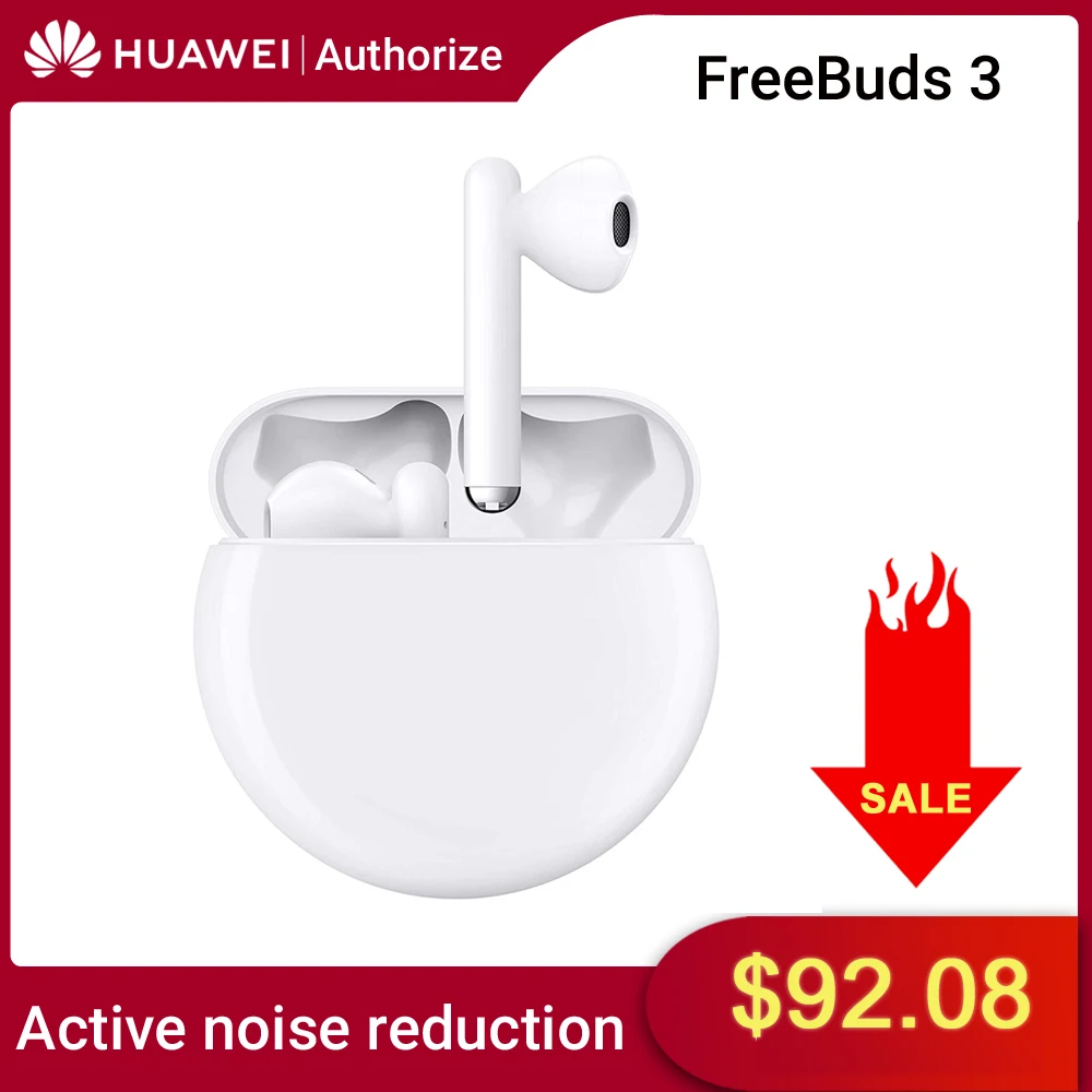 Huawei Freebuds 3 глобальная версия активное шумоподавление наушники Bluetooth 5 1 на подъеме