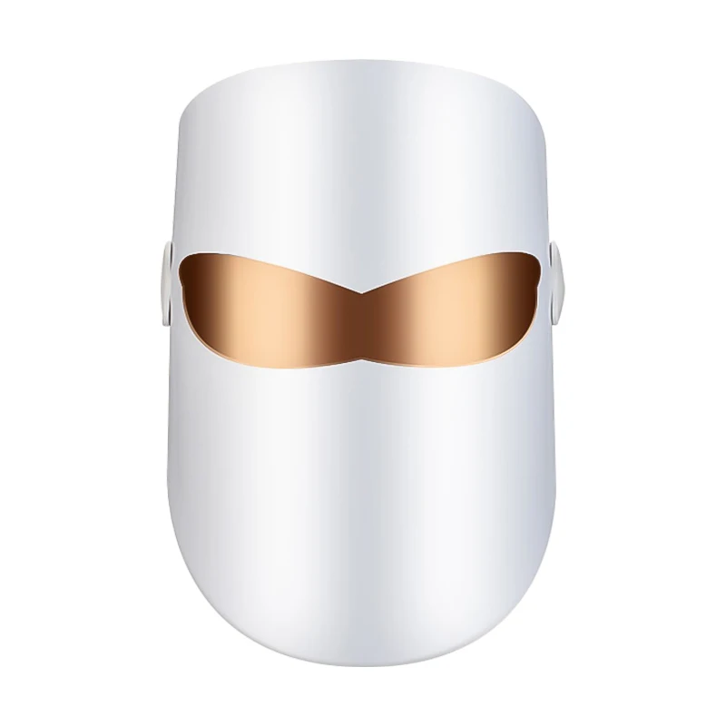 Косметическая светодиодная маска для лица терапия 3 цвета легкий уход за кожей