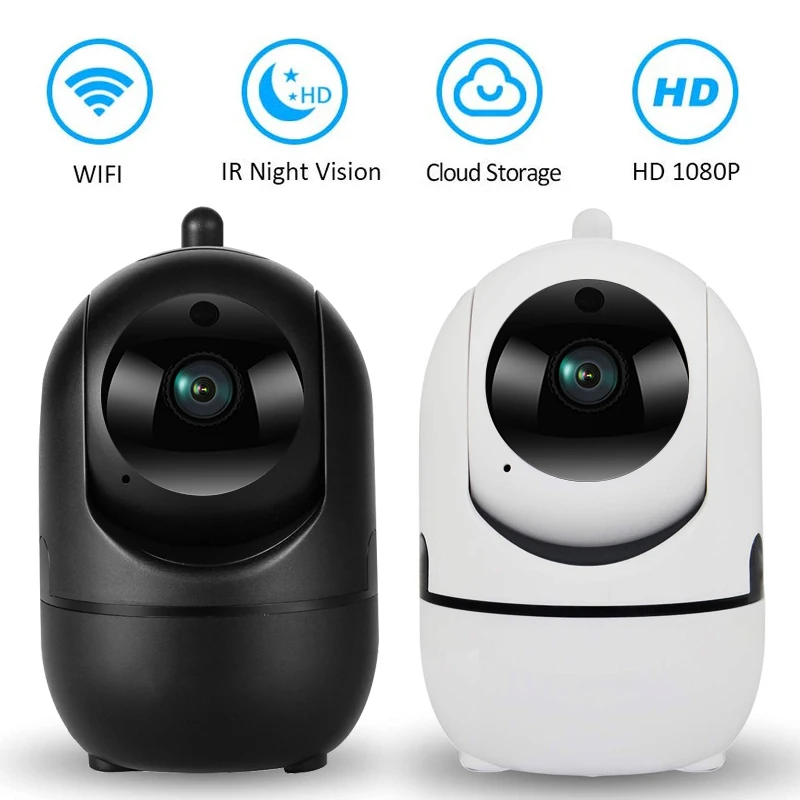 HD 1080P Беспроводная IP камера облачная Wifi камера Смарт-Авто слежение домашняя камера видеонаблюдения CCTV сетевая камера с Wifi