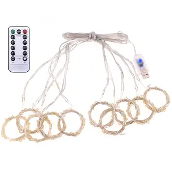 

Fairy lights Copper Wire LED String Lights Music 3meters 300 LEDs For Garland Christmas Tree Wedding Room Decoration