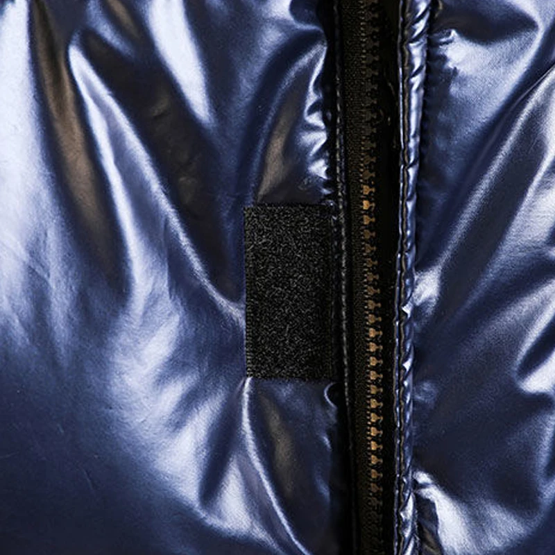 Men's luxury Clothing Parka Down Hooded Coat Clothing Reflective Outwear Oversize Winter Clothes Overcoat Jacket For Men