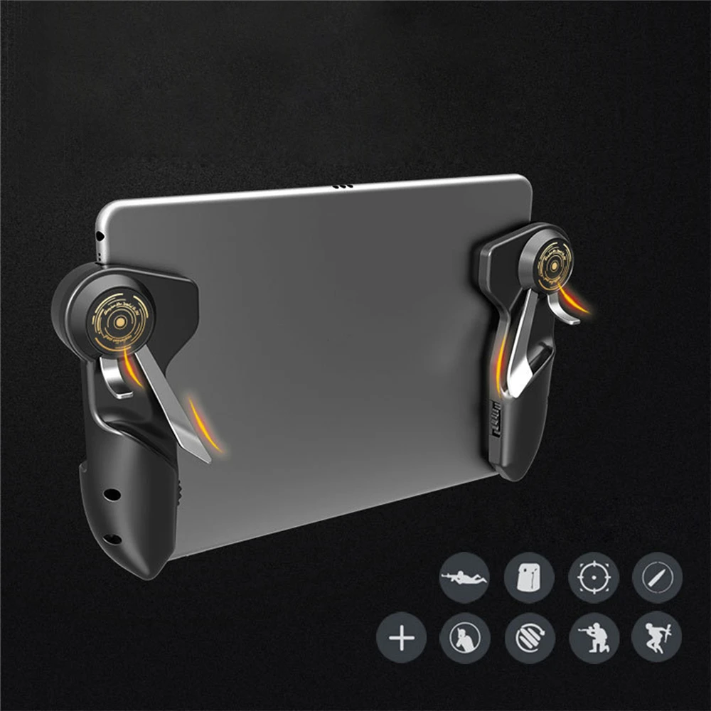 Для iPad Tablet смартфон для PUBG игровой джойстик триггер ручка L1R1 шутер Кнопка Fire Aim