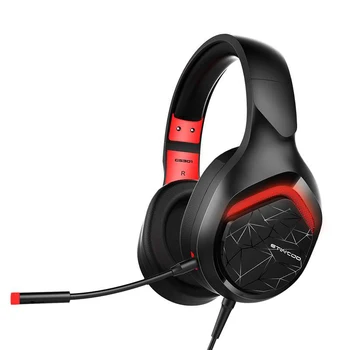 

Somic GS301 Stereo wired gaming headphones game headset over ear with mic Voice control for laptop computer gamer Bass effect