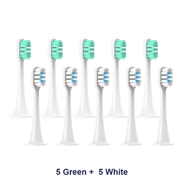 Brush Heads For xiaomi Mijia T300/T500/T700 Sonic Electric Toothbrush Soft Bristle  Nozzles with Caps Sealed Package
