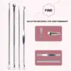 Blackhead Acne Remover 4pcs Comedone Black Head Blemish Pimple Removal Needle Face Skin Beauty Care Cleansing Pore Cleanser 4