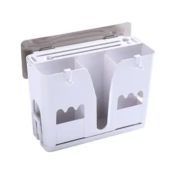 

Seamless Drainer Chopsticks Cage Hanging Chopsticks Tube Plastic Tableware Storage Rack