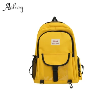 

Aelicy 2020 Solid Color Backpack For Women 2020 Oxford Multi Pocket Travel Backpacks Large Capacity School Bag For Teenage