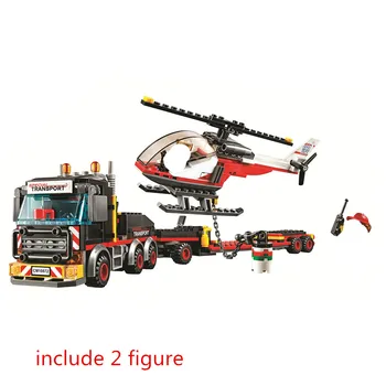 

City Heavy Cargo Transport Building Blocks Sets Bricks Classic Model Kids Toys For Children Gift